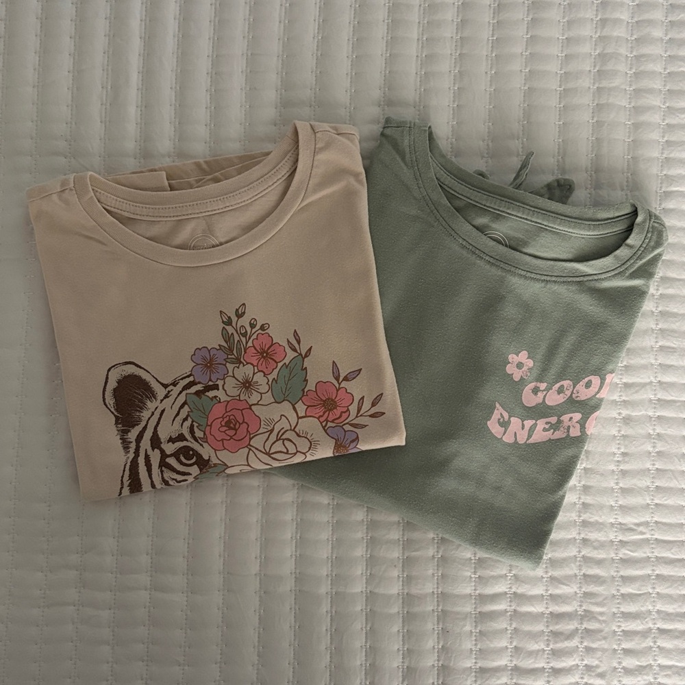 Wonder Nation Girls’ T-Shirts Bundle